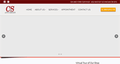 Desktop Screenshot of candsautorepairllc.com